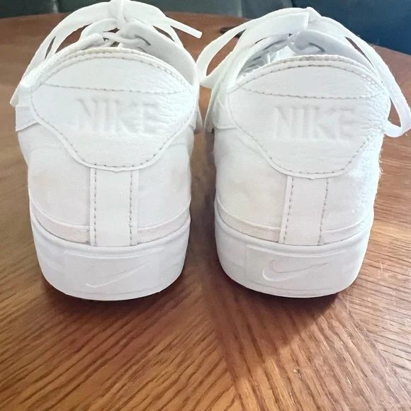 NIKE | Women’s Court Legacy White Canvas Sneaker 100 White/Summit White Size 10 - Picture 7 of 12